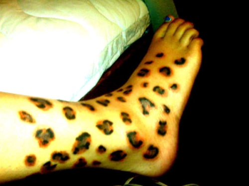 Tattoo Designs: Cheetah Print Tattoos For Girls