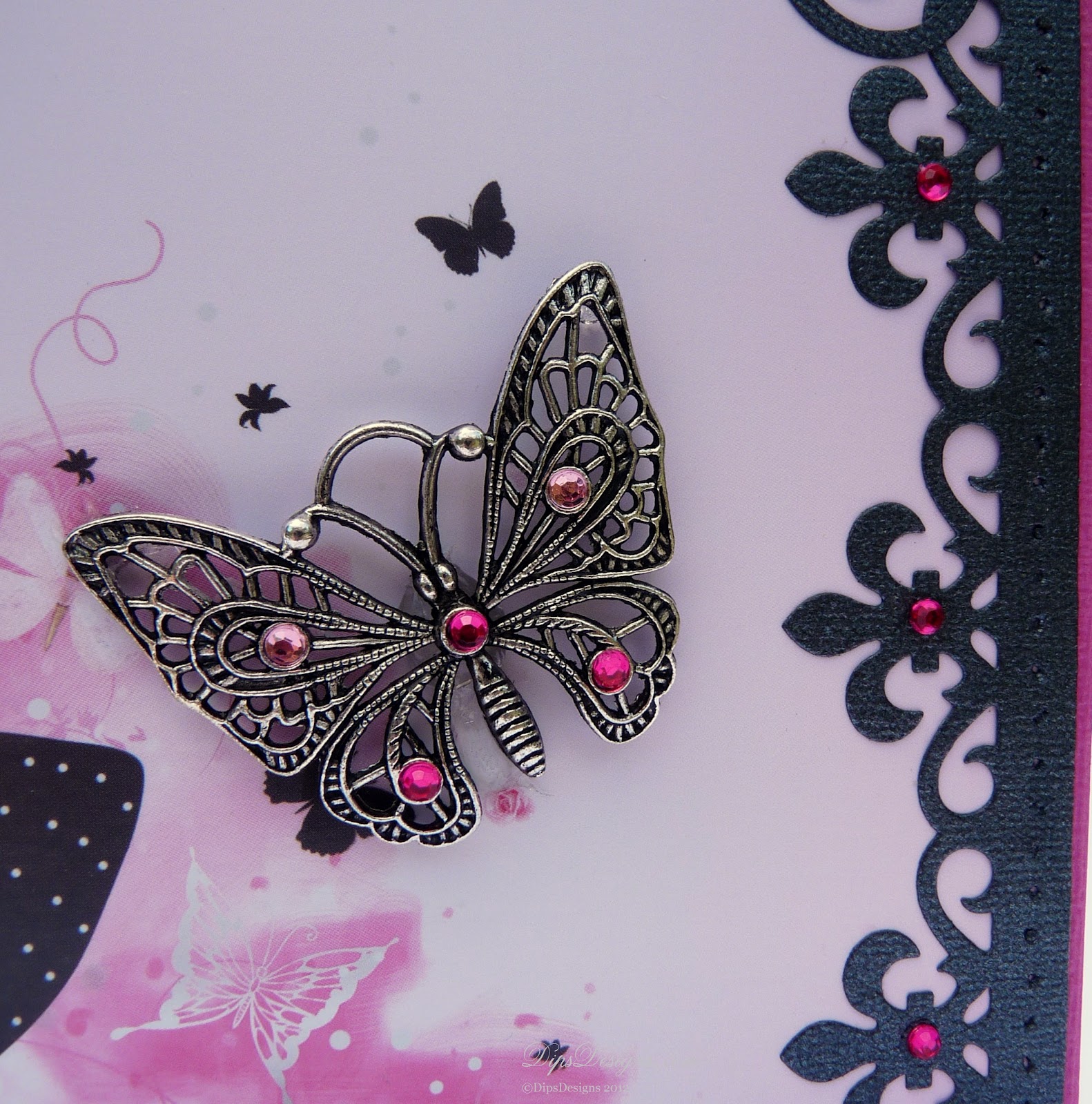 cherry blossom butterfly