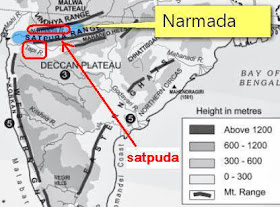 Narmada Satpuda location