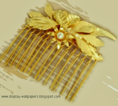 Gold Hair Clips Designs