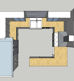 how to design a french kitchen on a budget with google sketch up