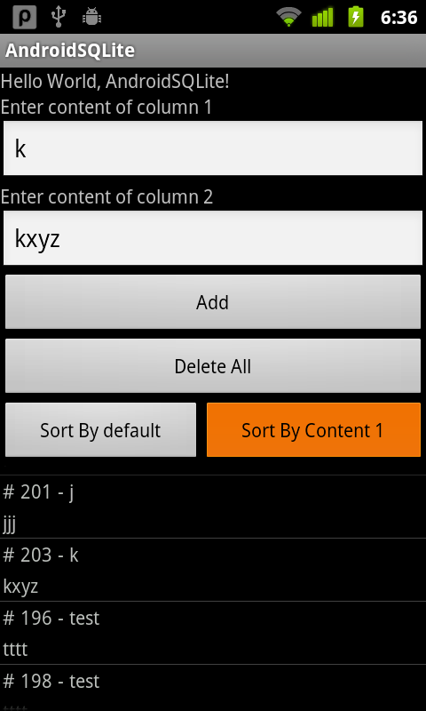 android sqlite list tables android sqlite list tables
