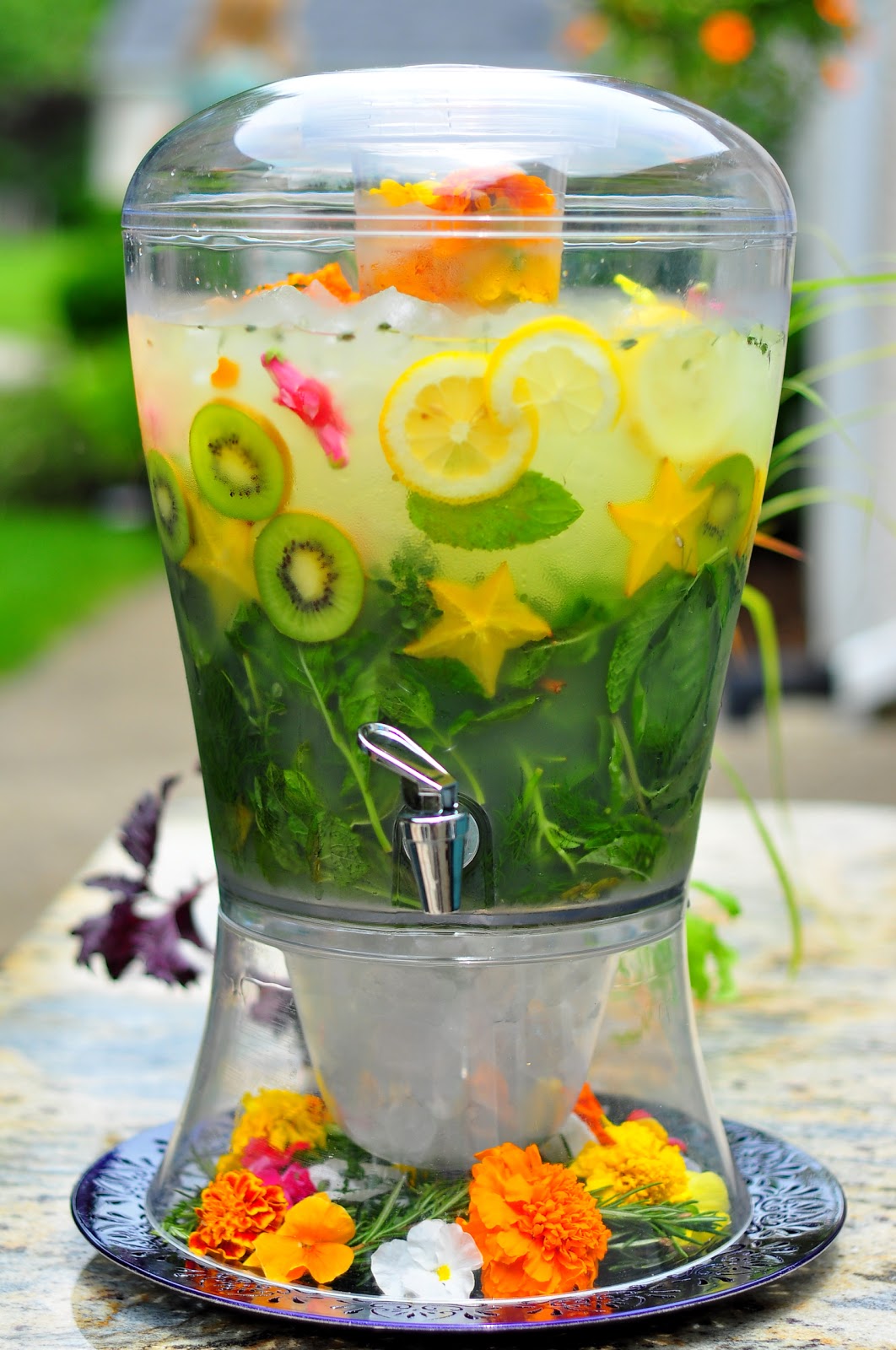 Party in the Pantry! Herbal Lemonade