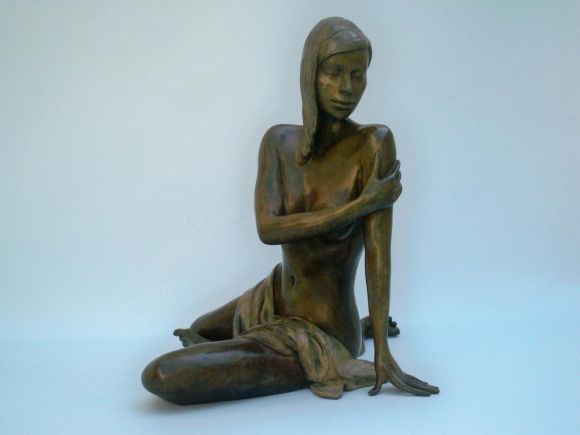 Alain Choisnet esculturas de bronze de mulheres sensuais nuas