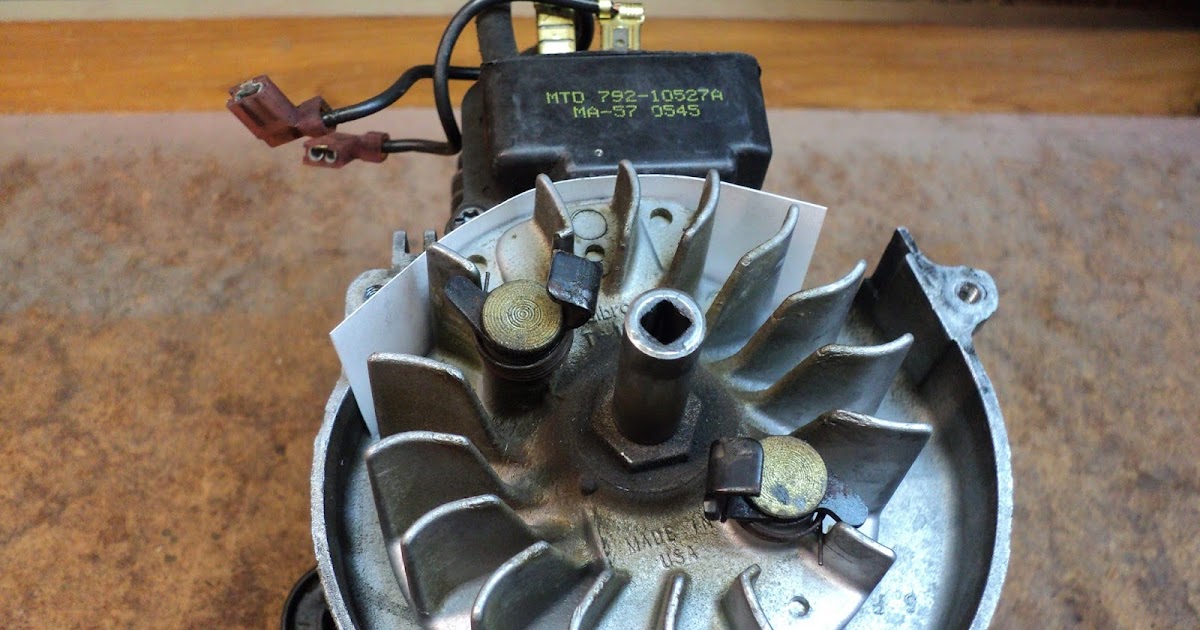 Rouge River Small Engine Ignition Air Gap Adjustment