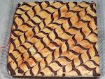 Marble cheese brownis