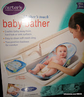 alat mandi bayi, baby bather, carter baby bath, peralatan mandi bayi
