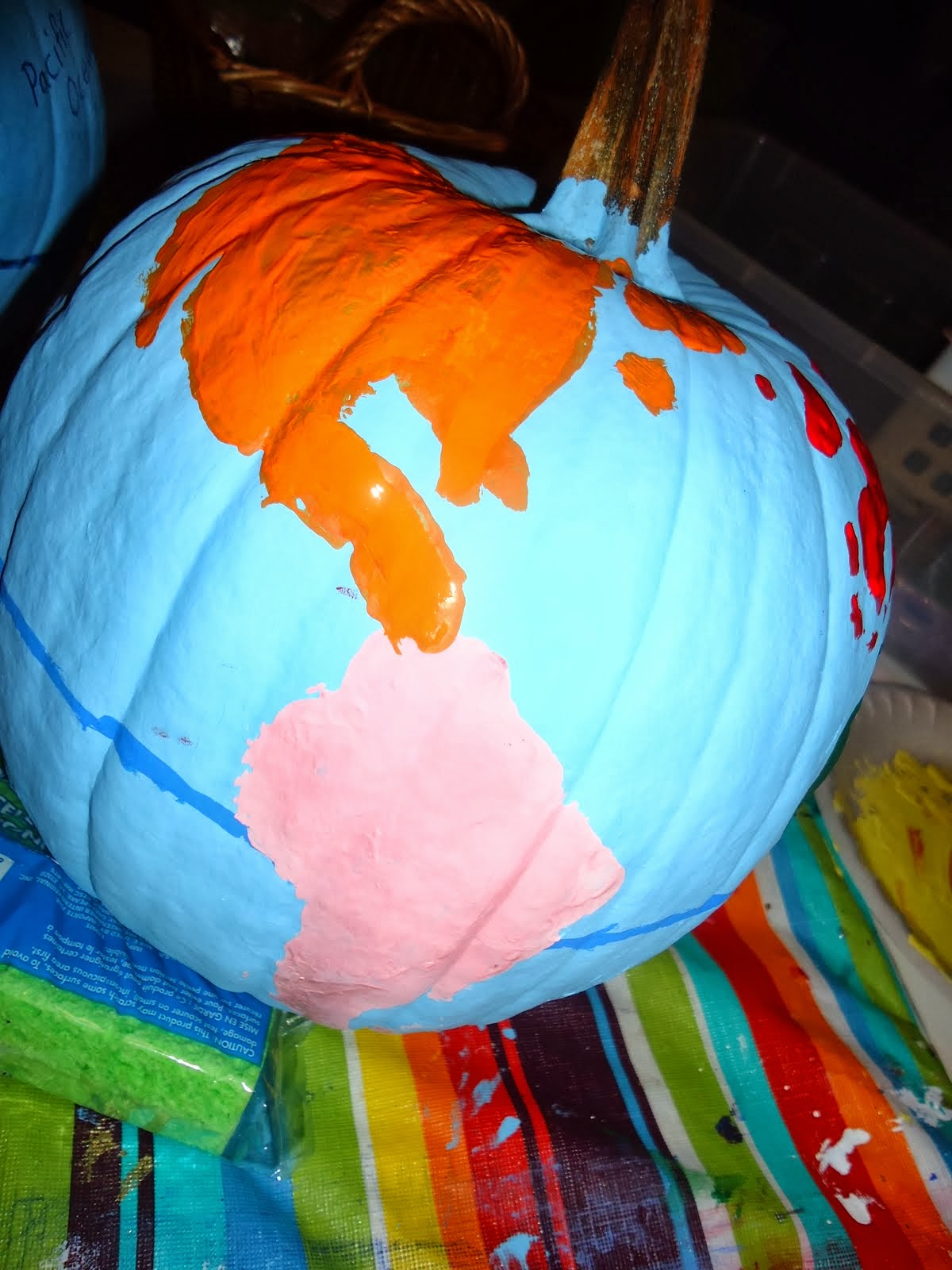 Being Mirrors Pumpkin Globes