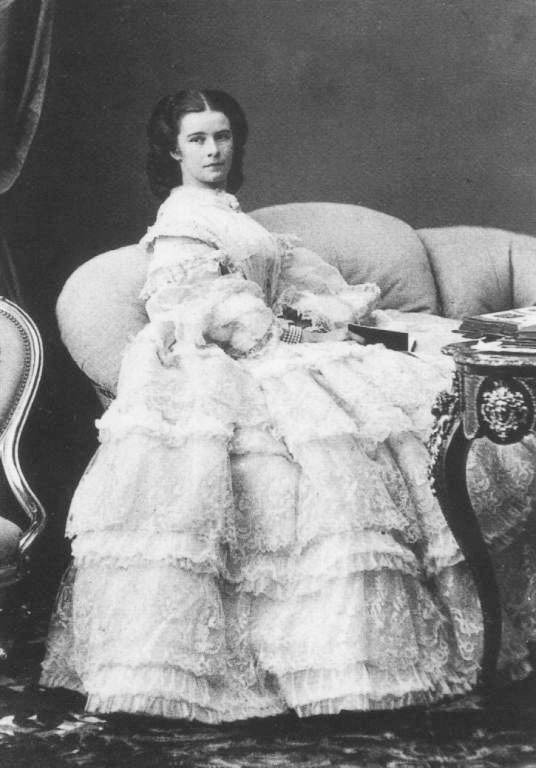 Fascinating Historical Picture of Elisabeth of Austria in 1862 