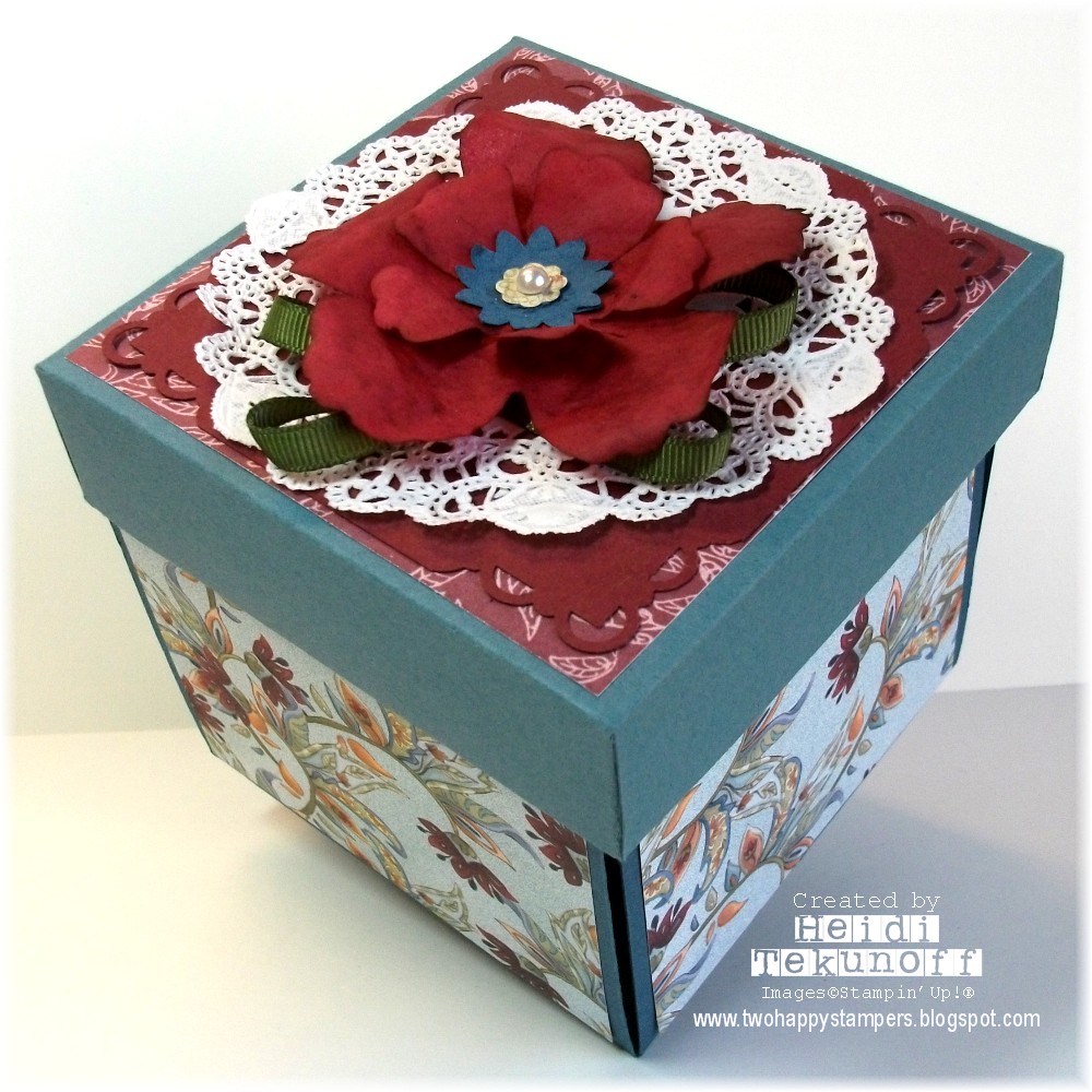 Two Happy Stampers Life's Moments Explosion Scrapbook