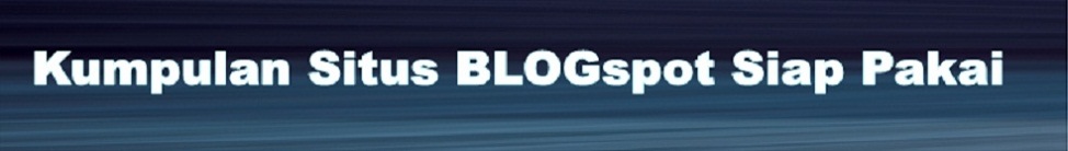 Jasa Pembuatan Alamat Web Blogspot