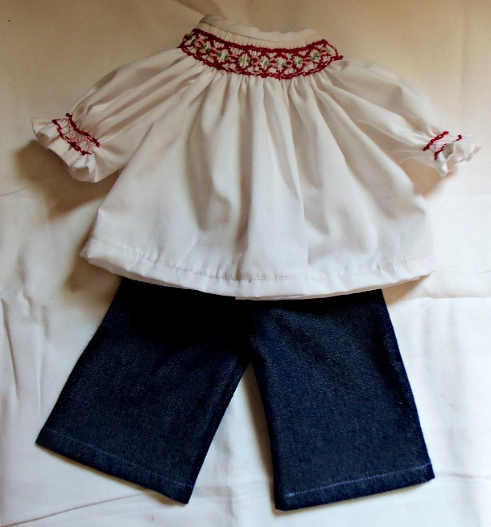 Folky Dots....Treasures for the Sweetest People Dolly Clothes