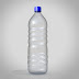 Plastic bottle model
