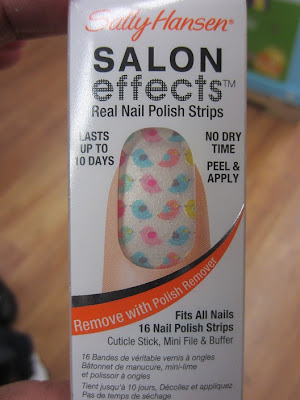 How to: Sally Hansen Salon Effects Nail Polish Strips!