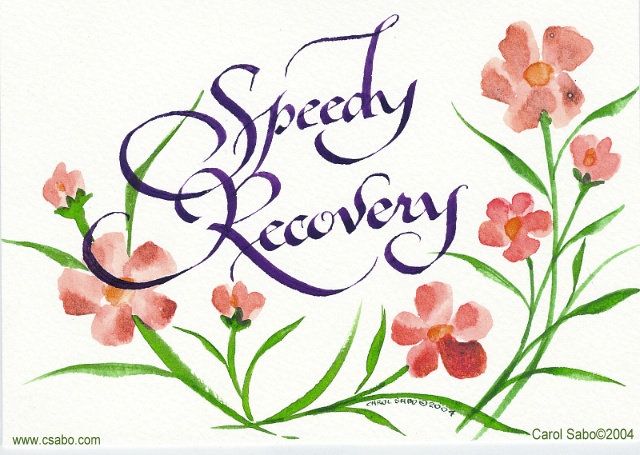 Speedy Recovery Images