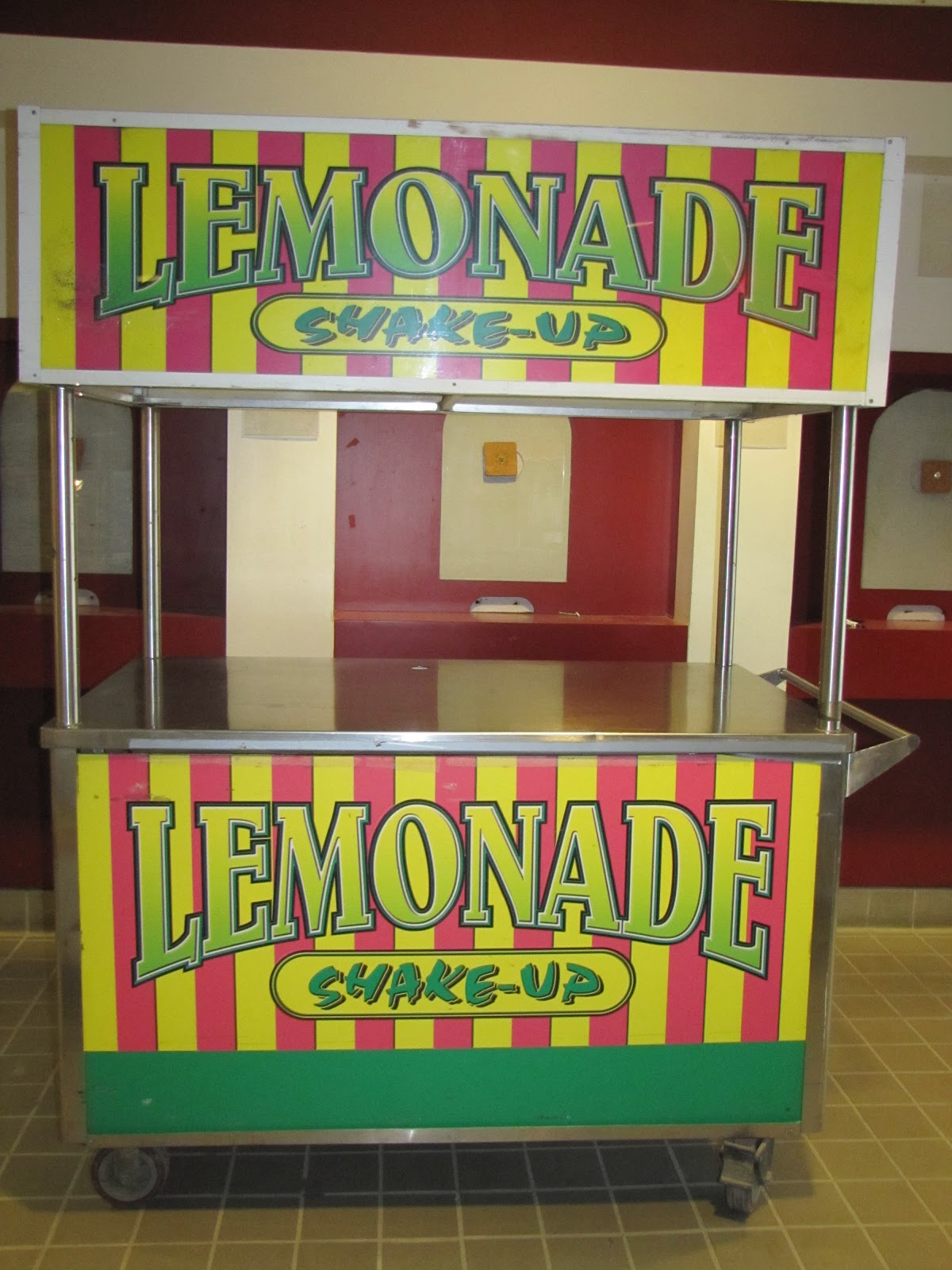 Concessions by Cox, Carts For Sale Lemonade ShakeUp/Pretzel/Beverage Cart