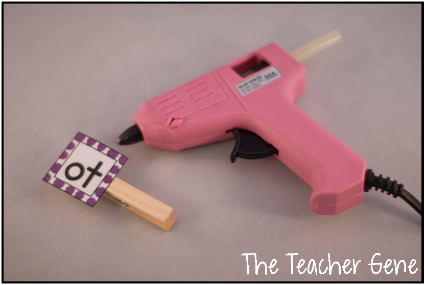 The Teacher Gene: CVC Fun and Glue Gun Love!