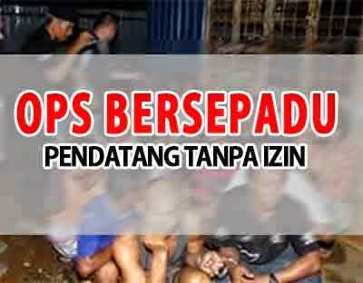 OPS NYAH BERSEPADU Berita Sabah Pendatang Asing Tanpa Izin