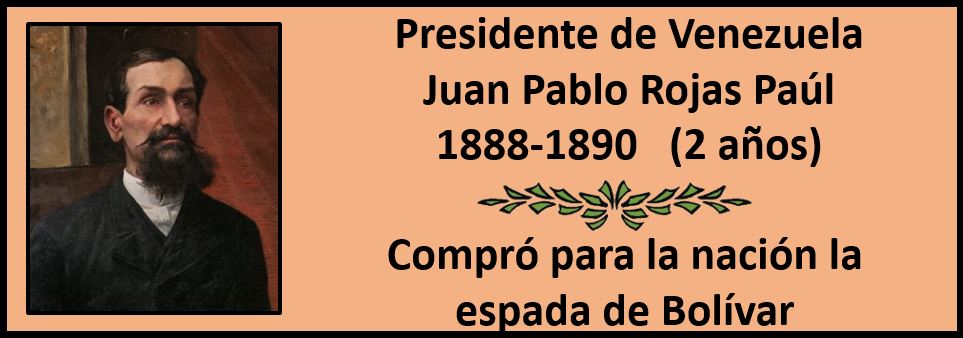 Presidente Juan Pablo Rojas Paúl