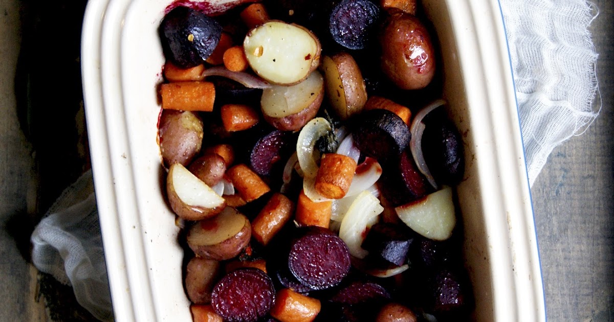 Cozy Roasted Root Vegetables (Vegan) Occasionally Eggs