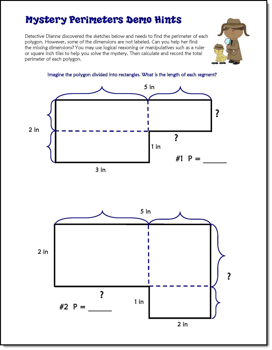 problem solving perimeter of a rectangle