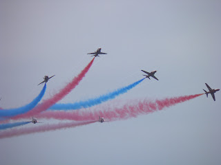 Red Arrows - Bournemouth Airfest 2012
