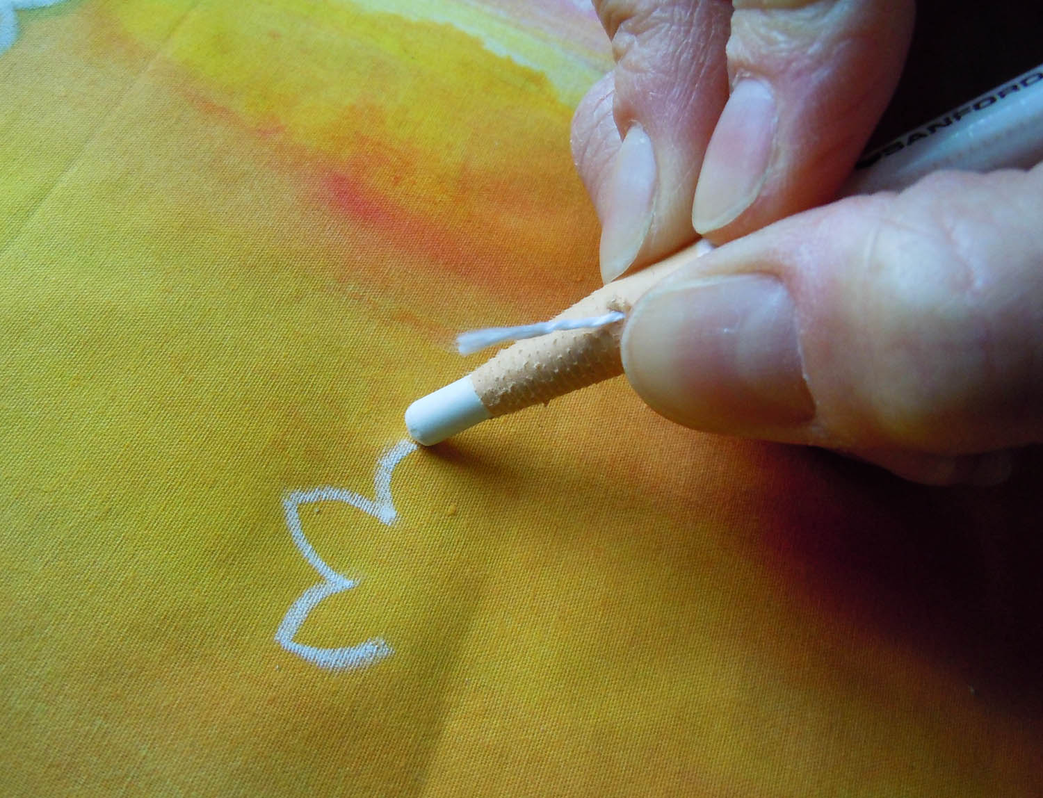 A Simple Resist Technique with Acrylic Inks Judy Coates Perez