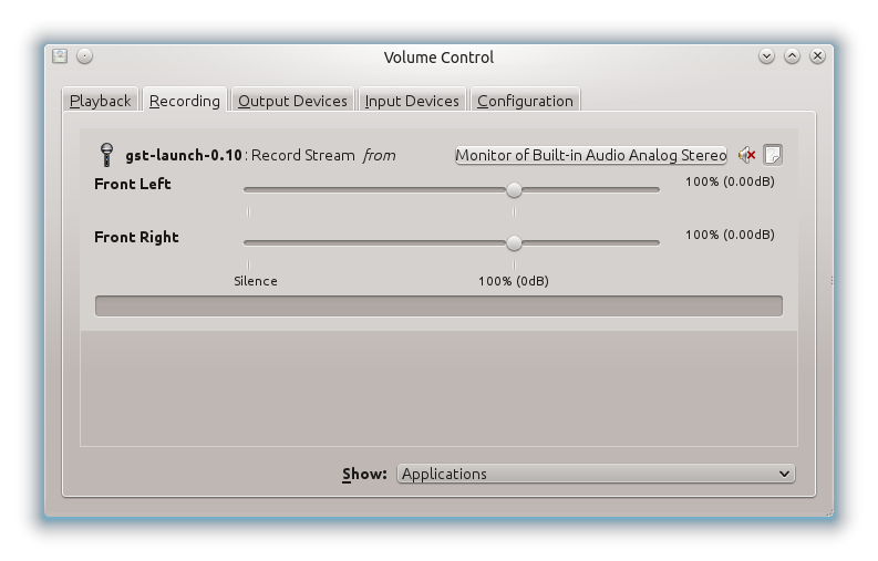 Ilektronx Using GStreamer to Stream All Audio Captured from Soundcard