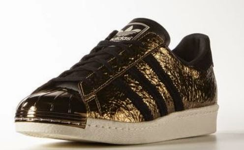 superstar 80s mens gold