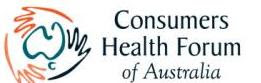 Consumers Health Forum of Australia
