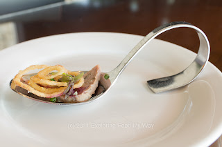 Lamb Terrine, Cherry Jam, Fried Shallot