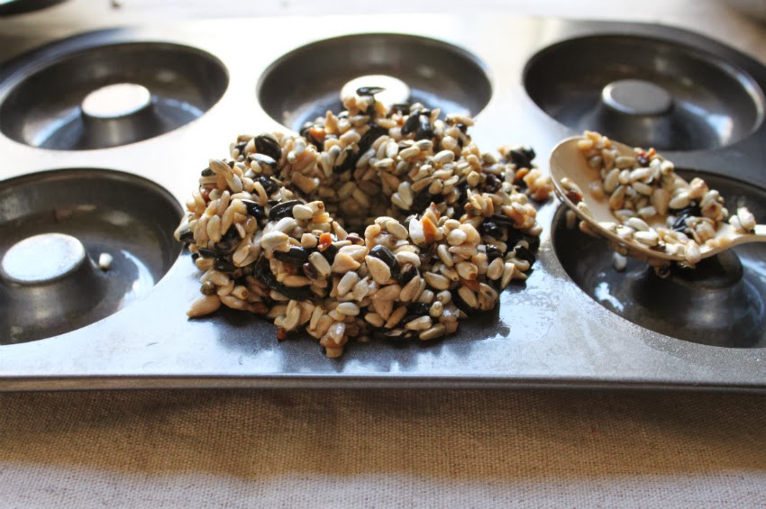 corner blog donut pan idea no. 59 bird seed rings