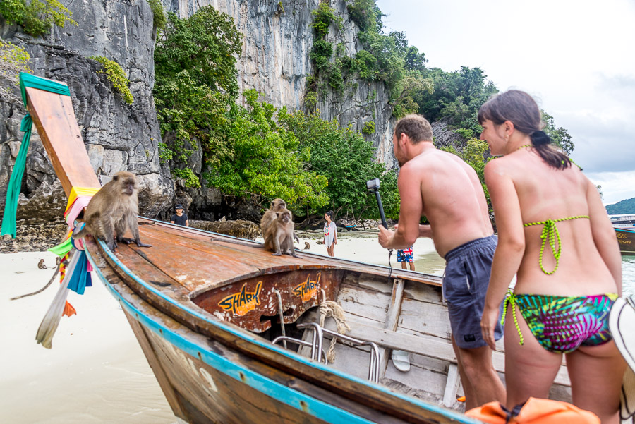 Around the island of Phi Phi