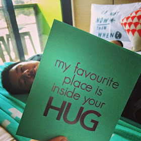 My favourite place is your hug