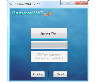 Removewat software
