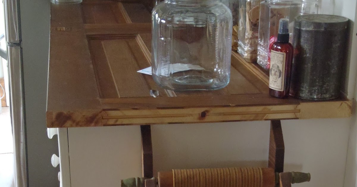 Creating With The J's A rolling pin towel holder