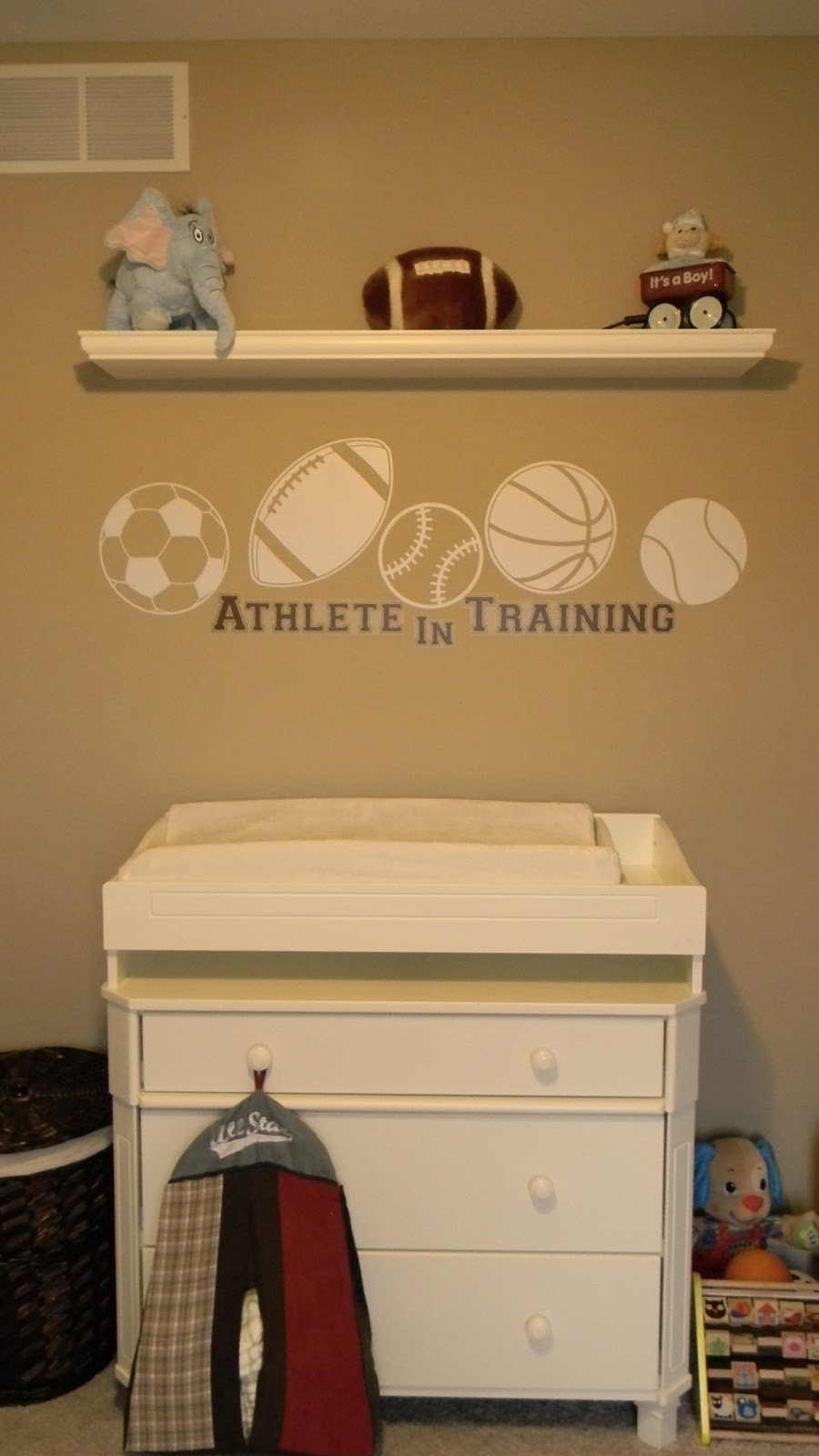 Forever Decorating! Sports Theme Nursery