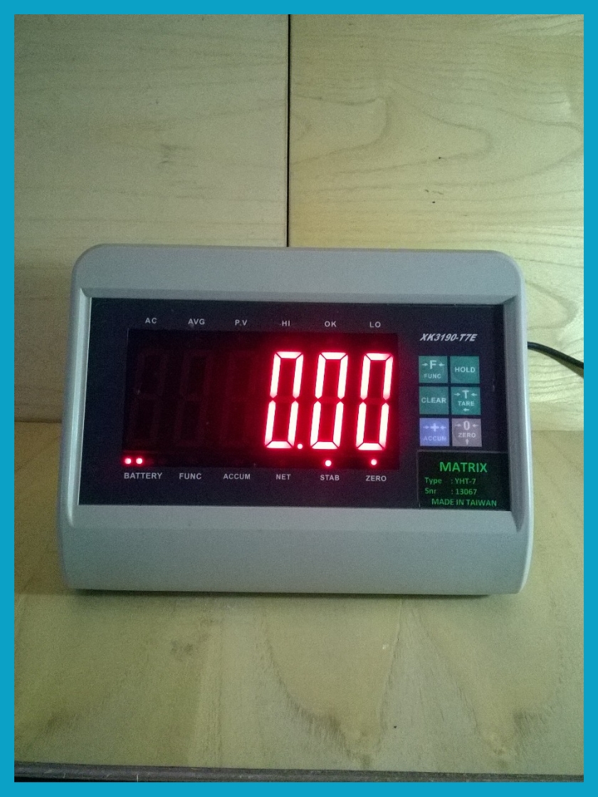 Weighing Indikator Merk. "MATRIX" T7.