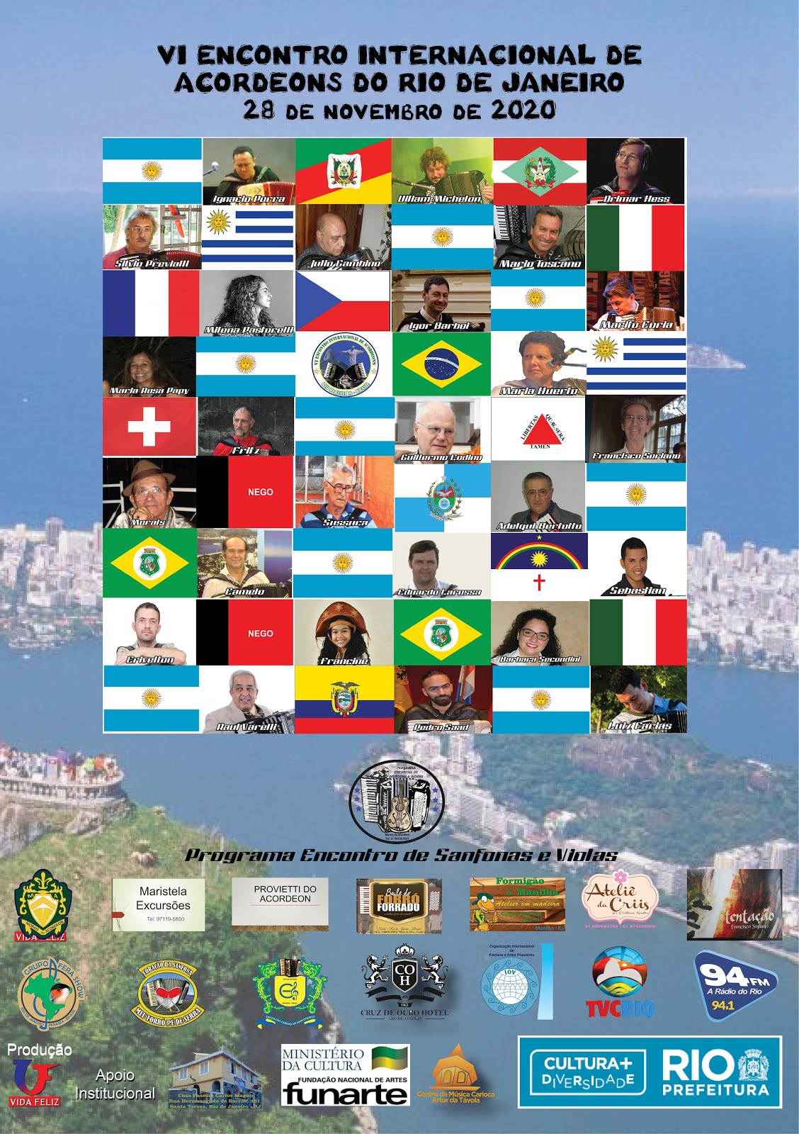 VI Encontro Internacional de Acordeons do Rio de Janeiro