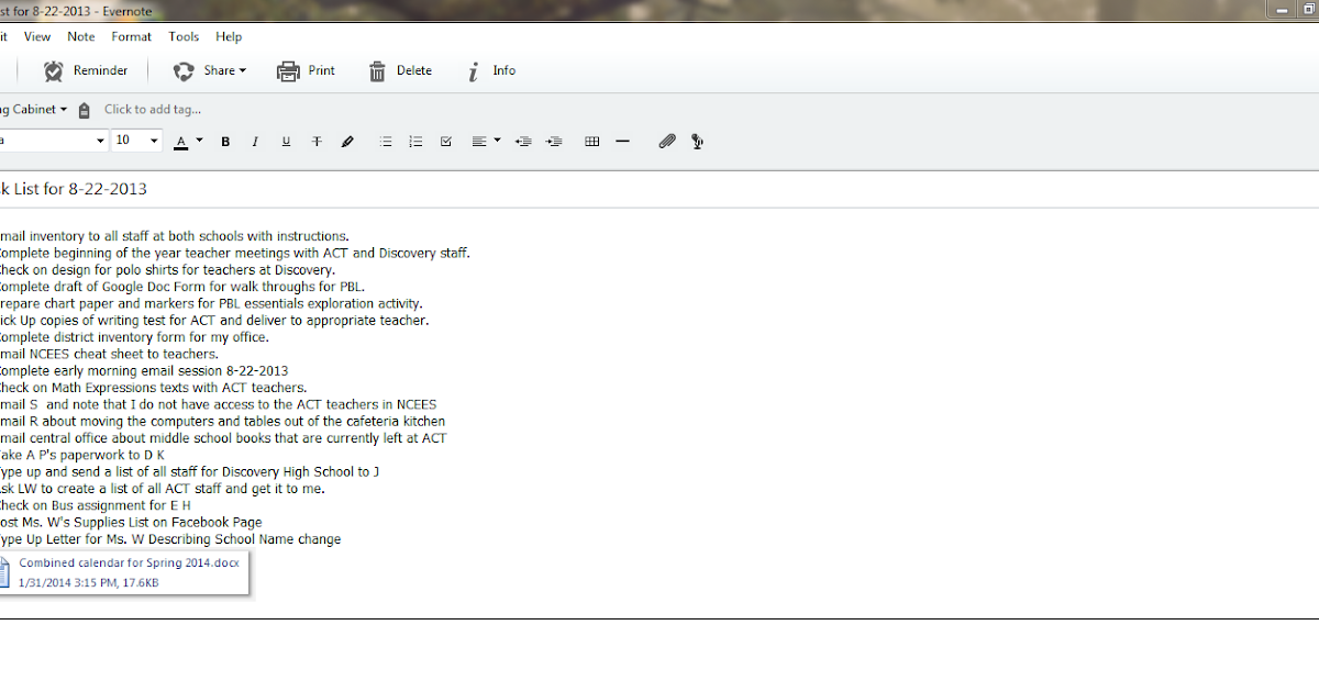 The 21st Century Principal 6 Reasons for Using Evernote as Your ToDo