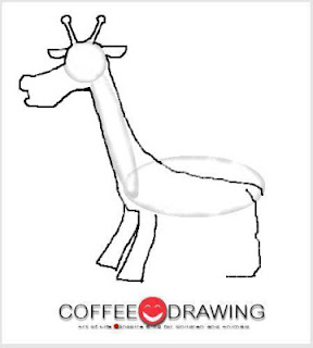 HOW TO DRAWING ยีราฟ [Giraffe]11