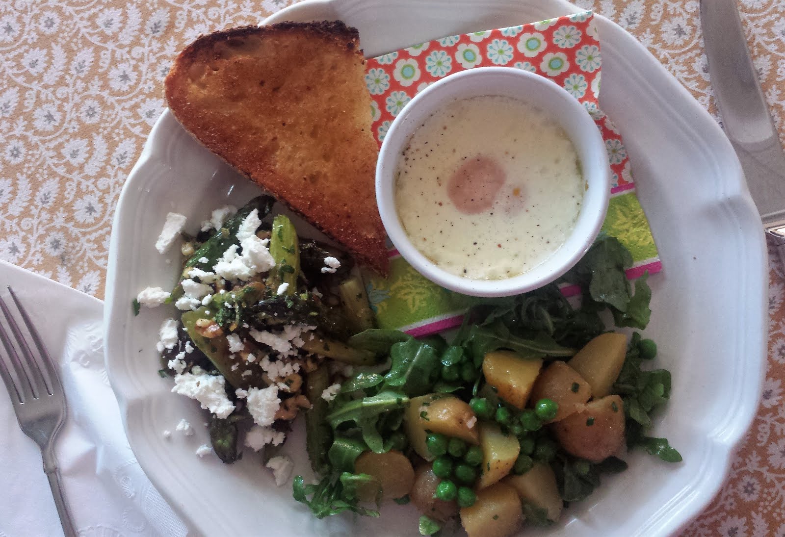 For Love of the Table FrenchStyle Baked Eggs (Oeufs en Cocotte) with