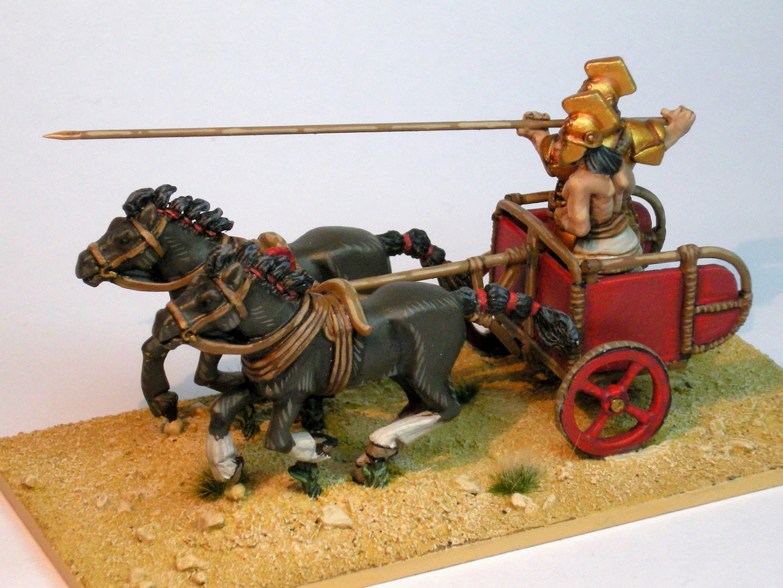 Ubique Bronze Age Chariot, Wargames Foundry Part 2 of 2