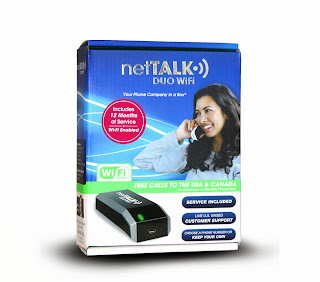 Nettalk Duo WiFi Telephone Service Image: Nettalk Duo WiFi Telephone Service