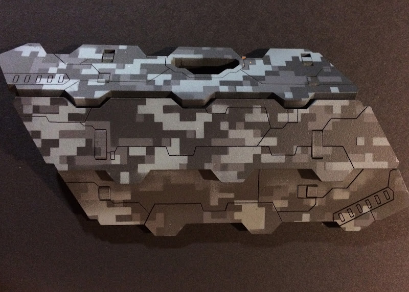 Fallout Hobbies new Micro Airbrush Stencil line Digi%2BCamo