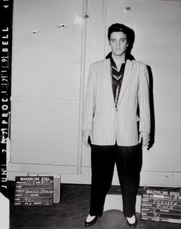 Stunning Image of Elvis Presley  on 6/7/1957 