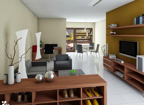 Desain Interior Rumah Minimalis di Tahun 2014 - Desain Gambar Rumah