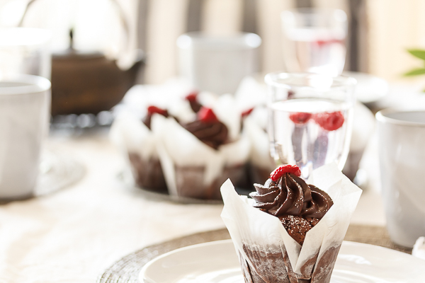 Amalie loves Denmark Schokoladen Cupcakes mit Himbeeren zum Geburtstag Amalie loves Denmark Schokoladen Cupcakes mit Himbeeren zum Geburtstag