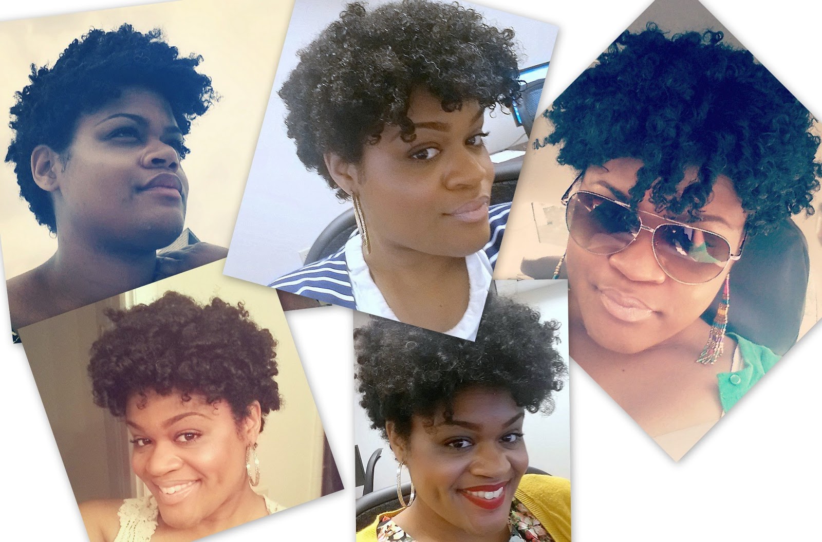 Natural Hair Styling Short Natural Hair Fabellis