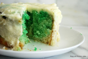 st patricks day green cake